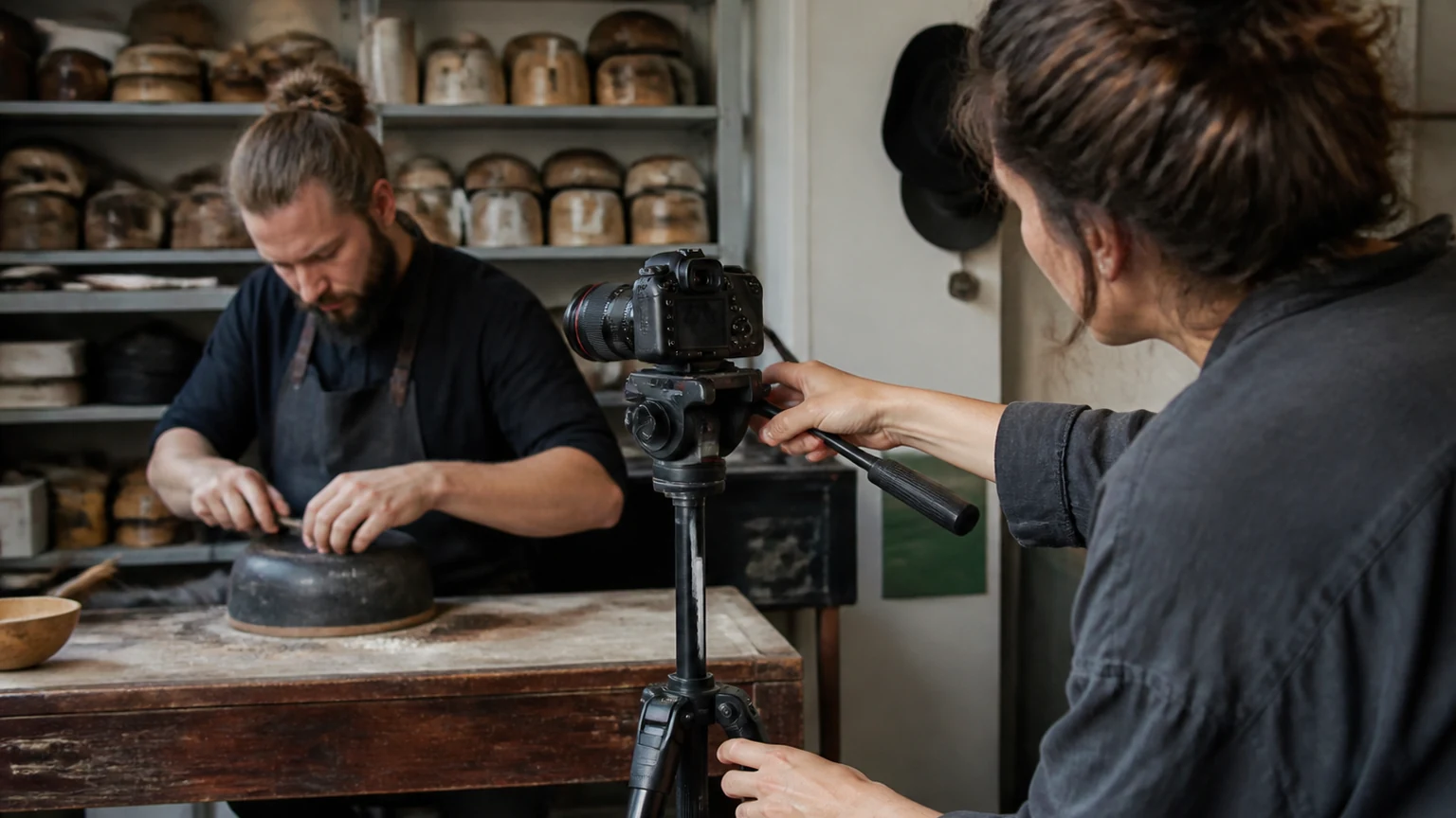 Scène professionnelle liée à « Choisir le bon format pour une vidéo professionnelle »