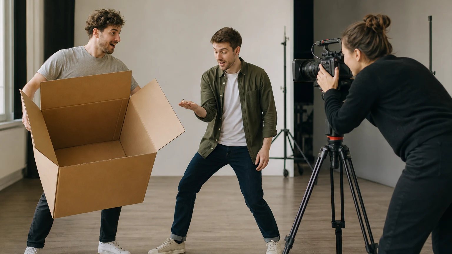 Scène professionnelle liée à « Utiliser l’humour visuel dans une communication professionnelle »